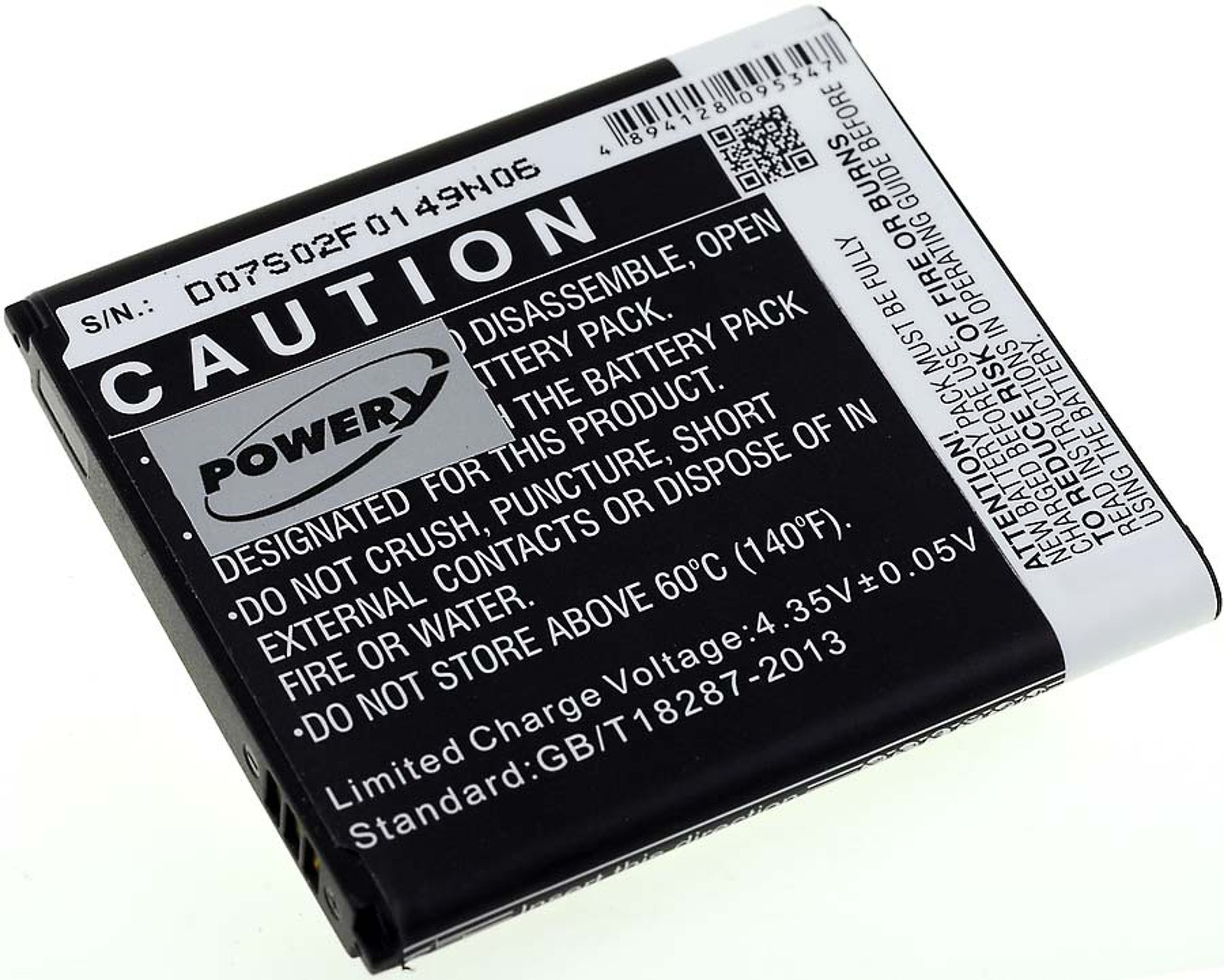 POWERY Akku für Samsung 3.8 Volt, Li-Ion 2000mAh SM-G3559 Akku