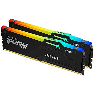 Memoria RAM - KINGSTON DDR5 KINGSTON 2X8GB 5200 FURY BEAST RGB