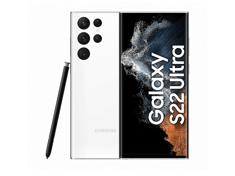 SAMSUNG Galaxy S22 Ultra 5G S908 256 GB Weiß Dual SIM