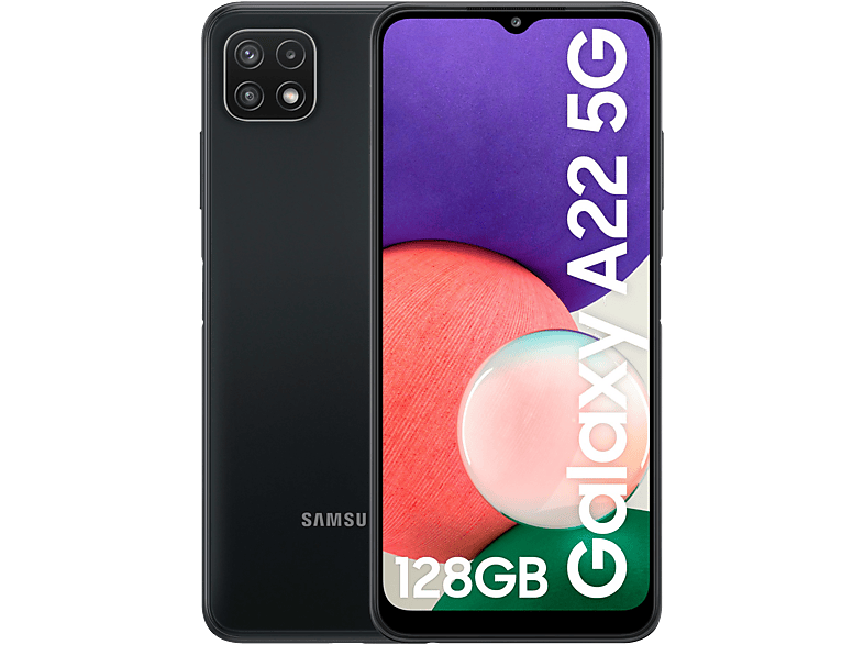 verlangen schedel gezond verstand Móvil - GALAXY A22 SAMSUNG, Negro, 128 GB, 4 GB, 6,6 ", Mediatek MT6739 1,0  mAhmAh | MediaMarkt