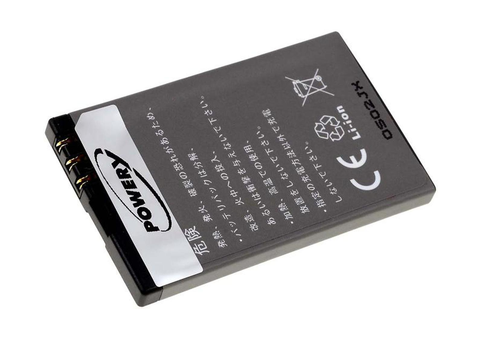 POWERY Nokia 820mAh für 2720 Li-Ion Fold Volt, Akku, 3.7 Akku