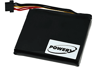 POWERY Akku für TomTom Go 2535TM Li-Ion Akku, 3.7 Volt, 1000mAh