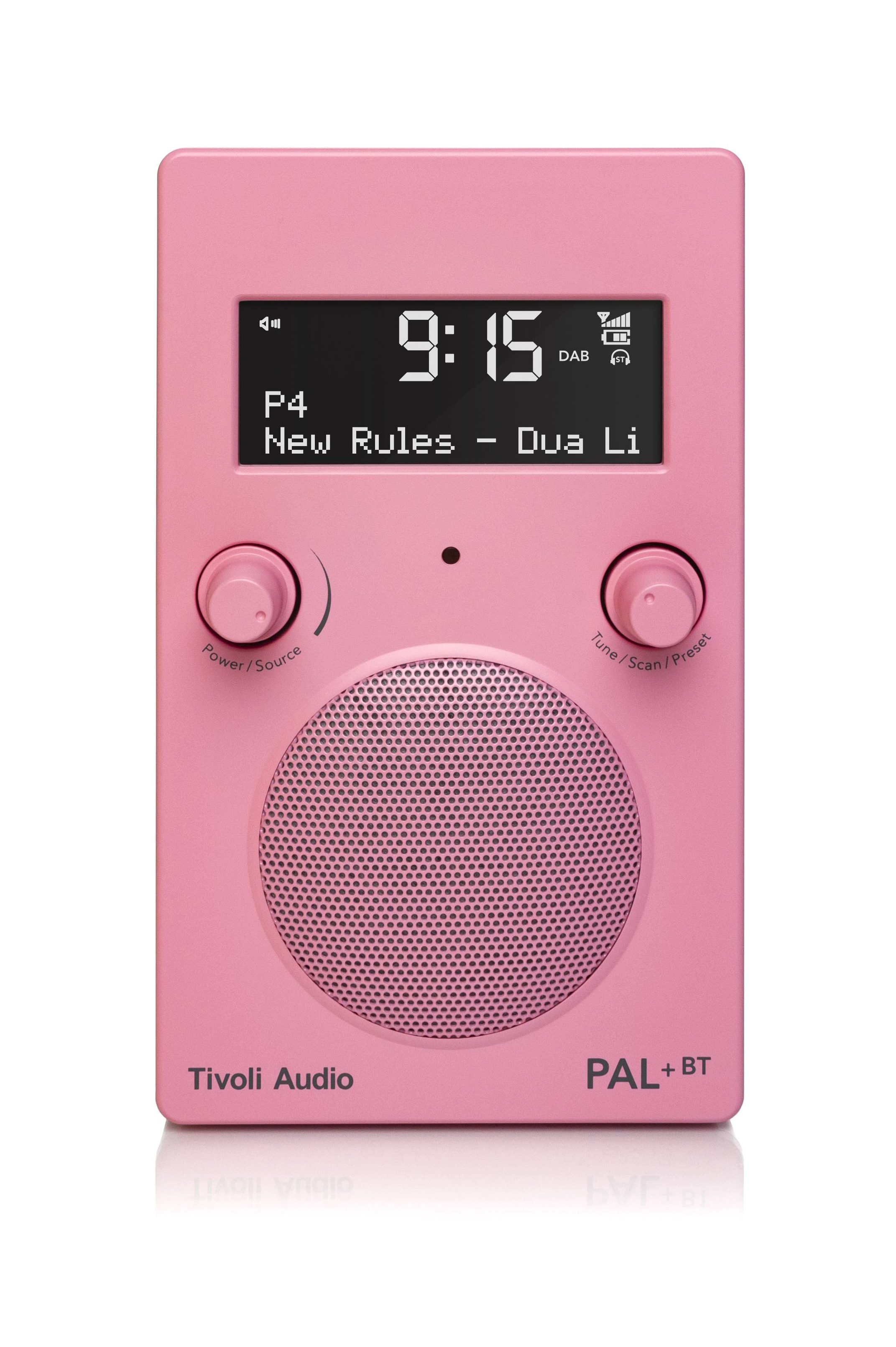 BT Rosa Radio, DAB+ PAL+ AUDIO Bluetooth, FM, DAB+, TIVOLI DAB+,