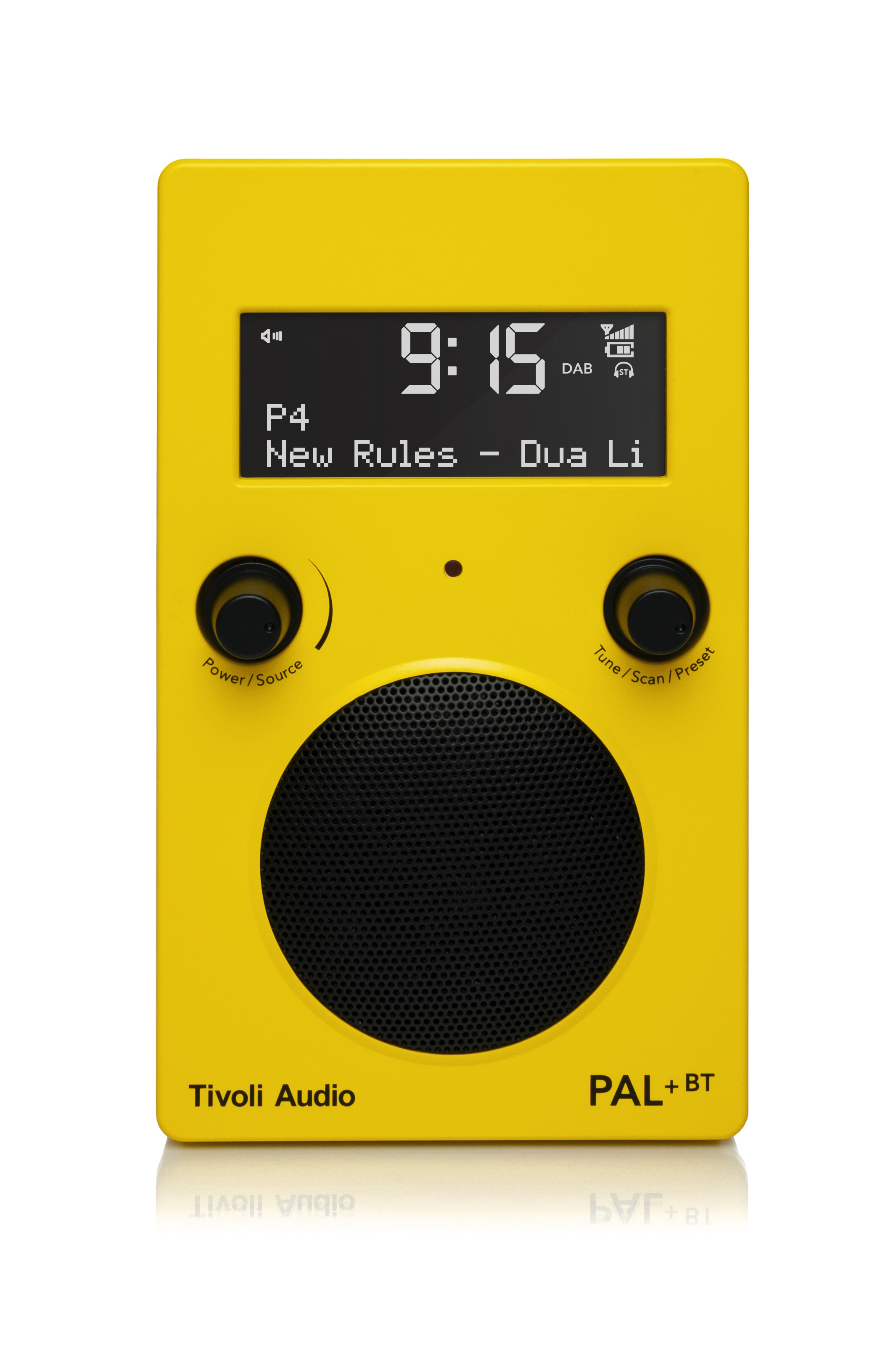 TIVOLI AUDIO PAL+ BT DAB+ FM, DAB+, Bluetooth, DAB+, Gelb Radio