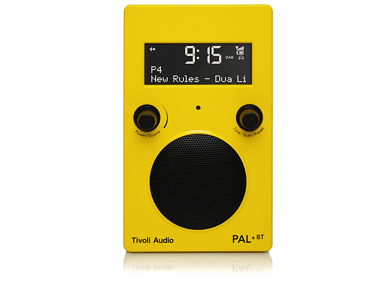 TIVOLI AUDIO PAL+ BT DAB+ Radio, DAB+, FM, DAB+, Bluetooth, Gelb