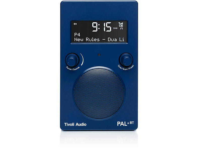 TIVOLI AUDIO PAL+ BT DAB+ DAB+, FM, DAB+, Bluetooth, Blau Radio