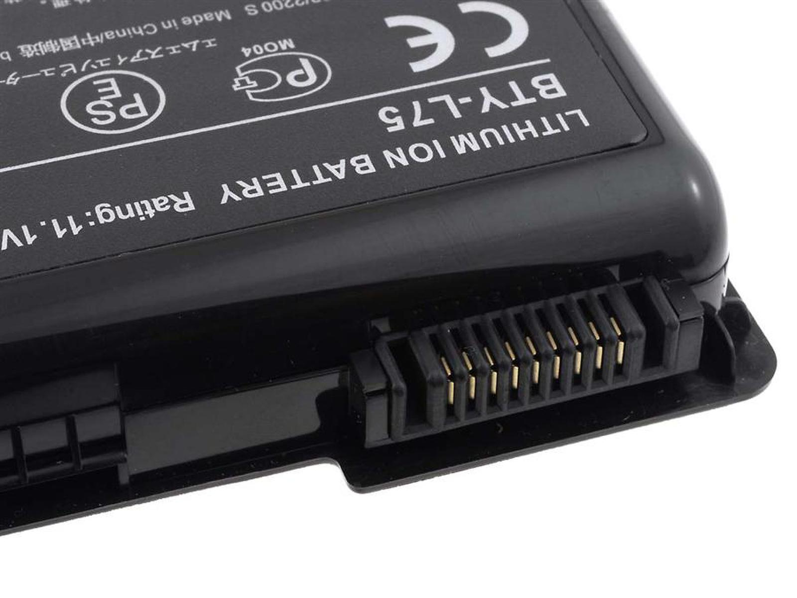 CR600 11.1 MSI 6600mAh Akku, Li-Ion für POWERY Akku Volt,