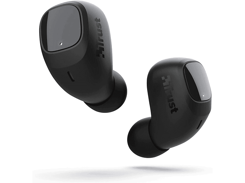 TRUST Bluetooth EarPods, In-ear Kopfhörer Bluetooth Schwarz | Bluetooth-Kopfhörer