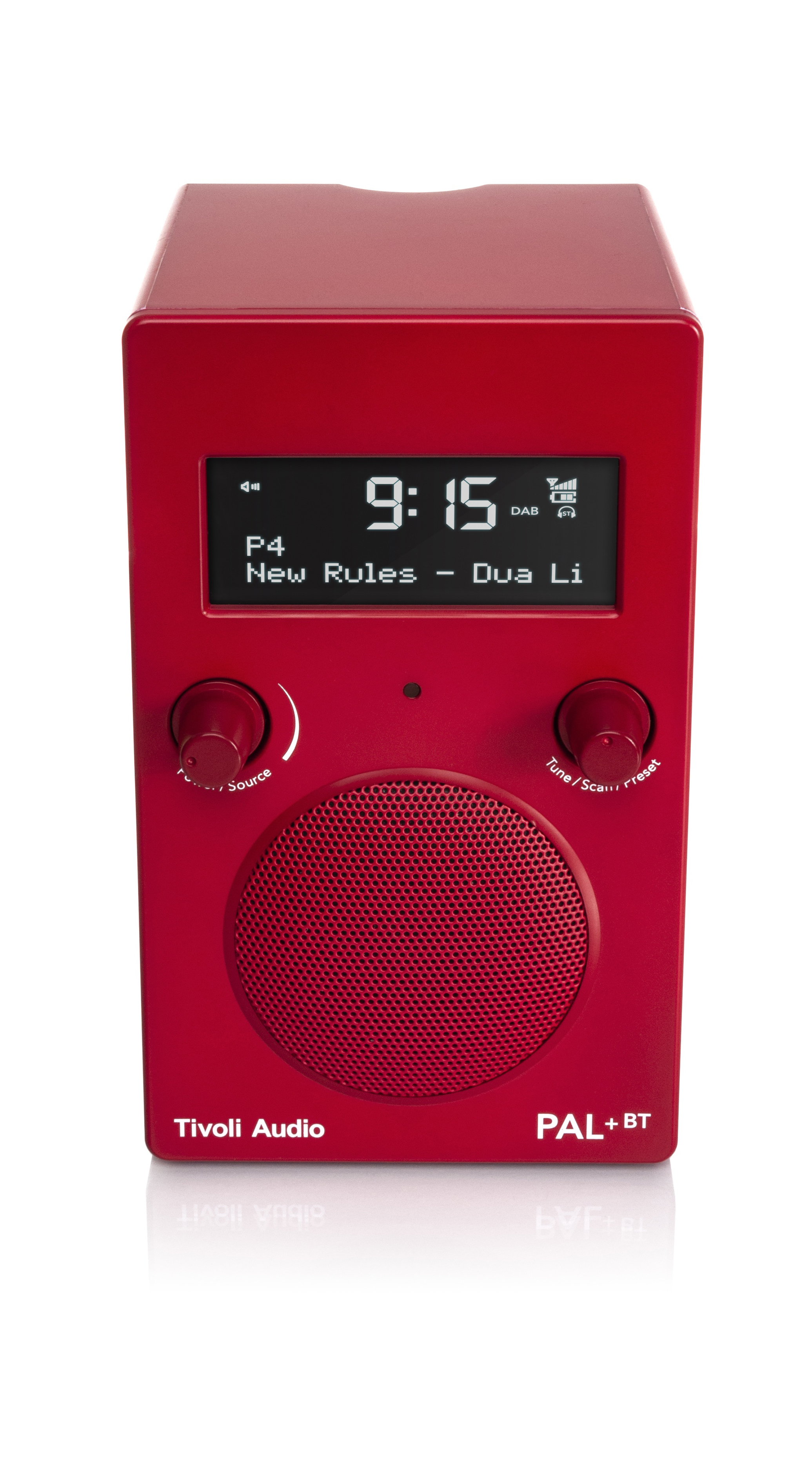 TIVOLI AUDIO PAL+ BT DAB+ FM, DAB+, DAB+, Rot Radio, Bluetooth
