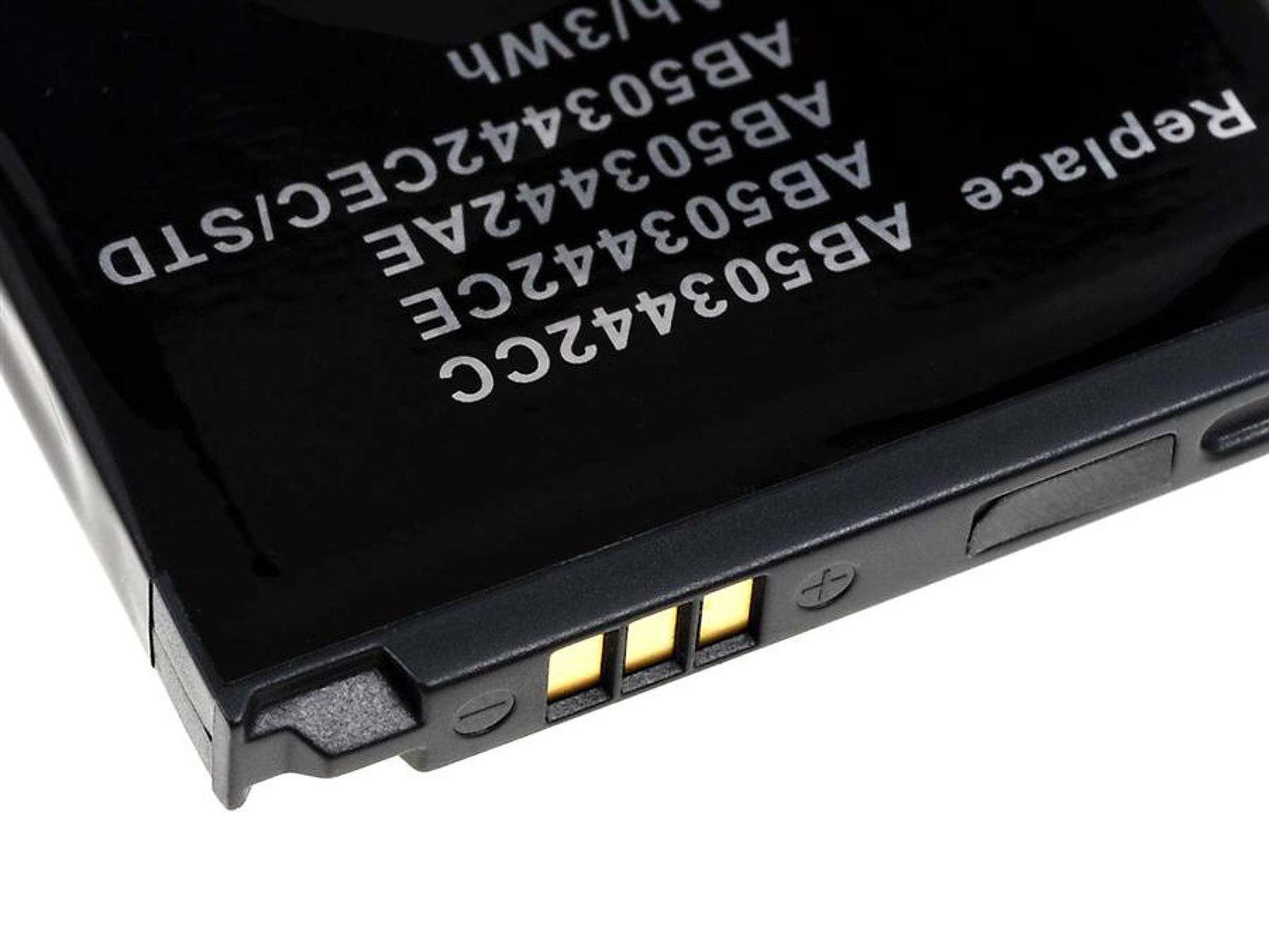 Samsung Li-Ion Akku Akku, POWERY 3.7 SGH-D900i für Volt, 700mAh