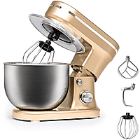 MediaMarkt BLUMILL Mixer Keukenmachine Goud 1200 W aanbieding