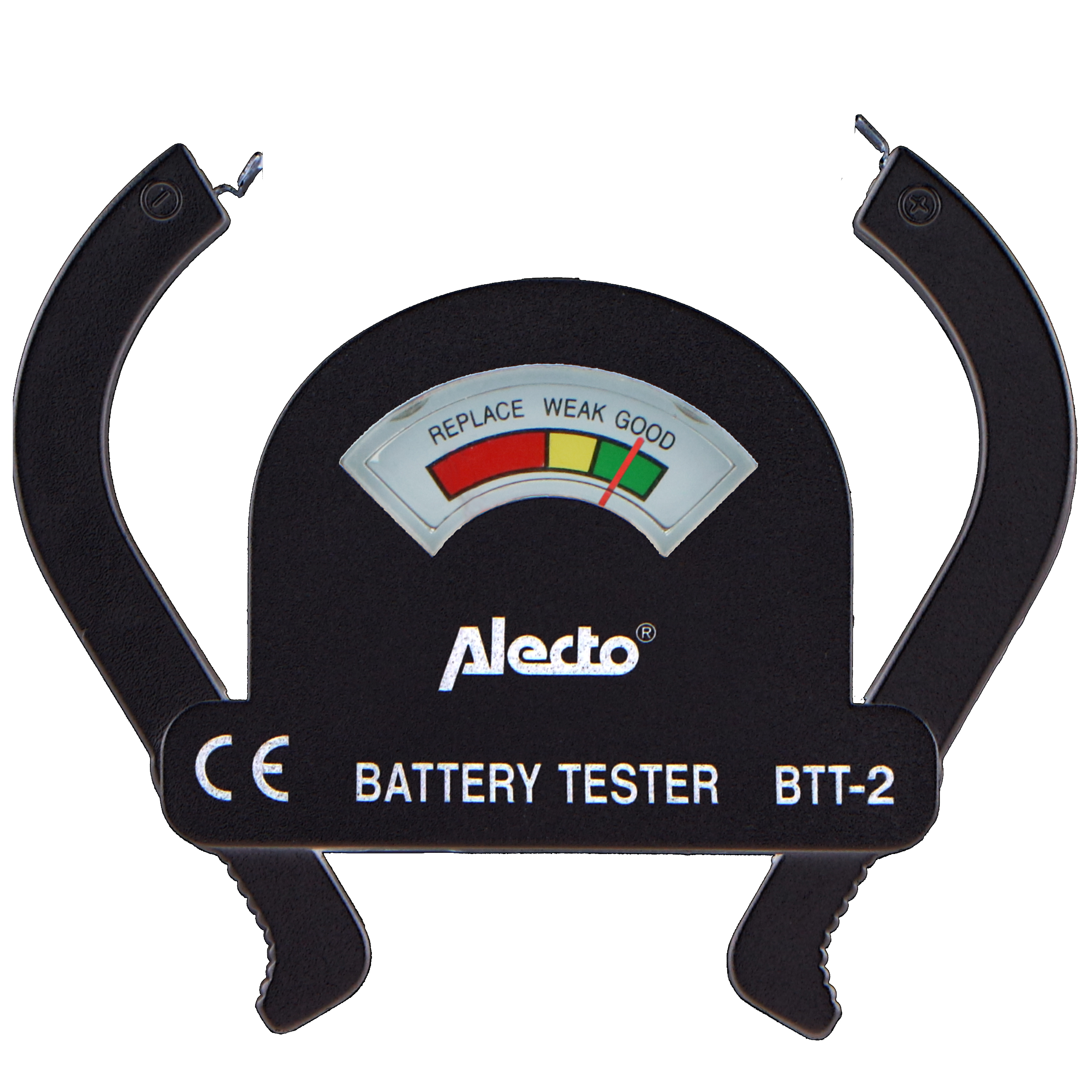 9V BTT-2 ALECTO Batterietester, Universal Volt AA,AAA,C,D 1 und
