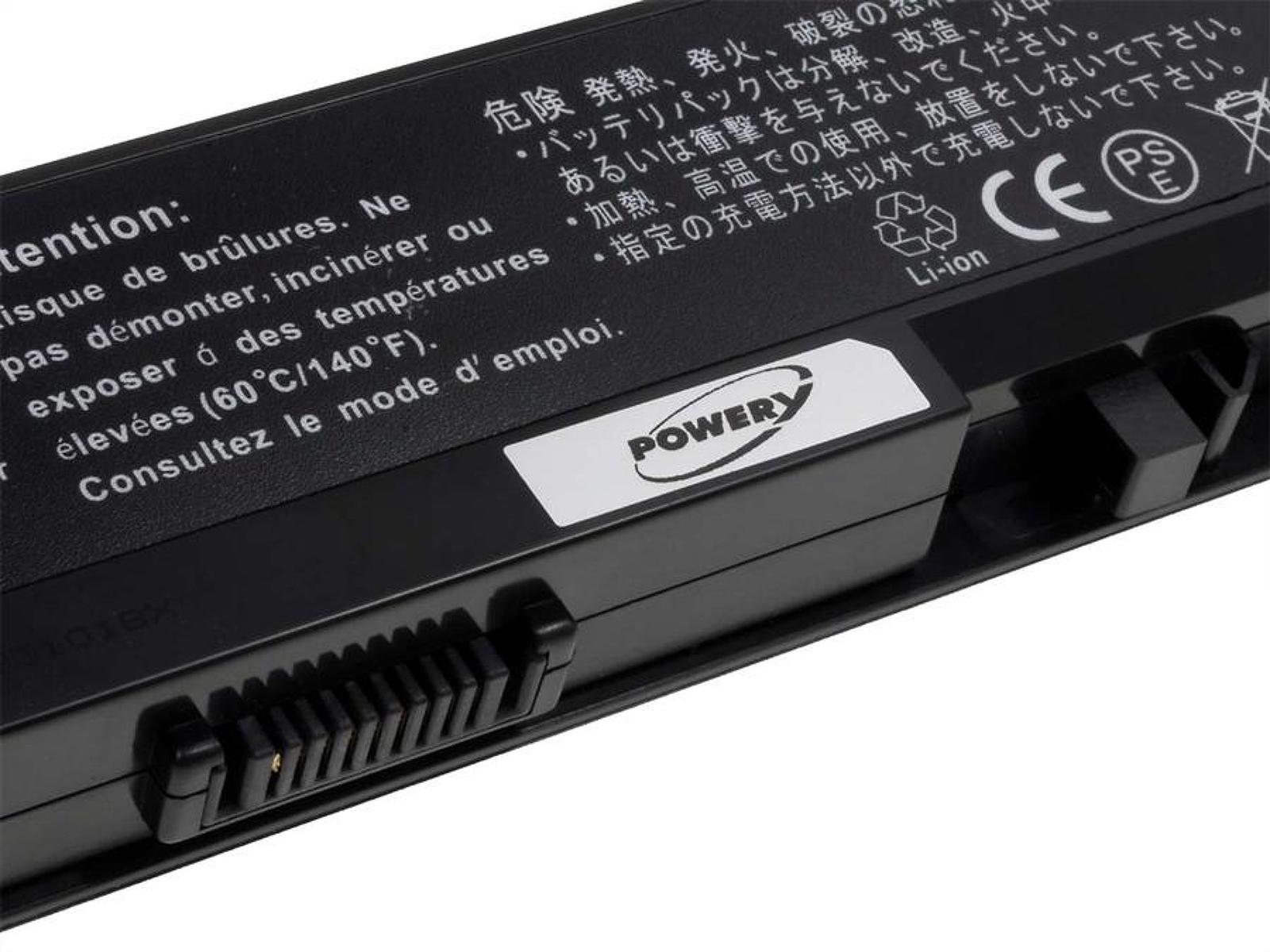 Akku, Akku 11.1 RM791/58Wh Li-Ion 5200mAh Typ Dell für POWERY Volt,