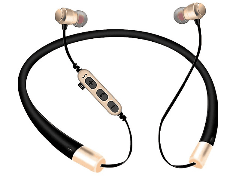 SUNIX Bluetooth Schwarz-Grau In-ear BLT-21, Kopfhörer