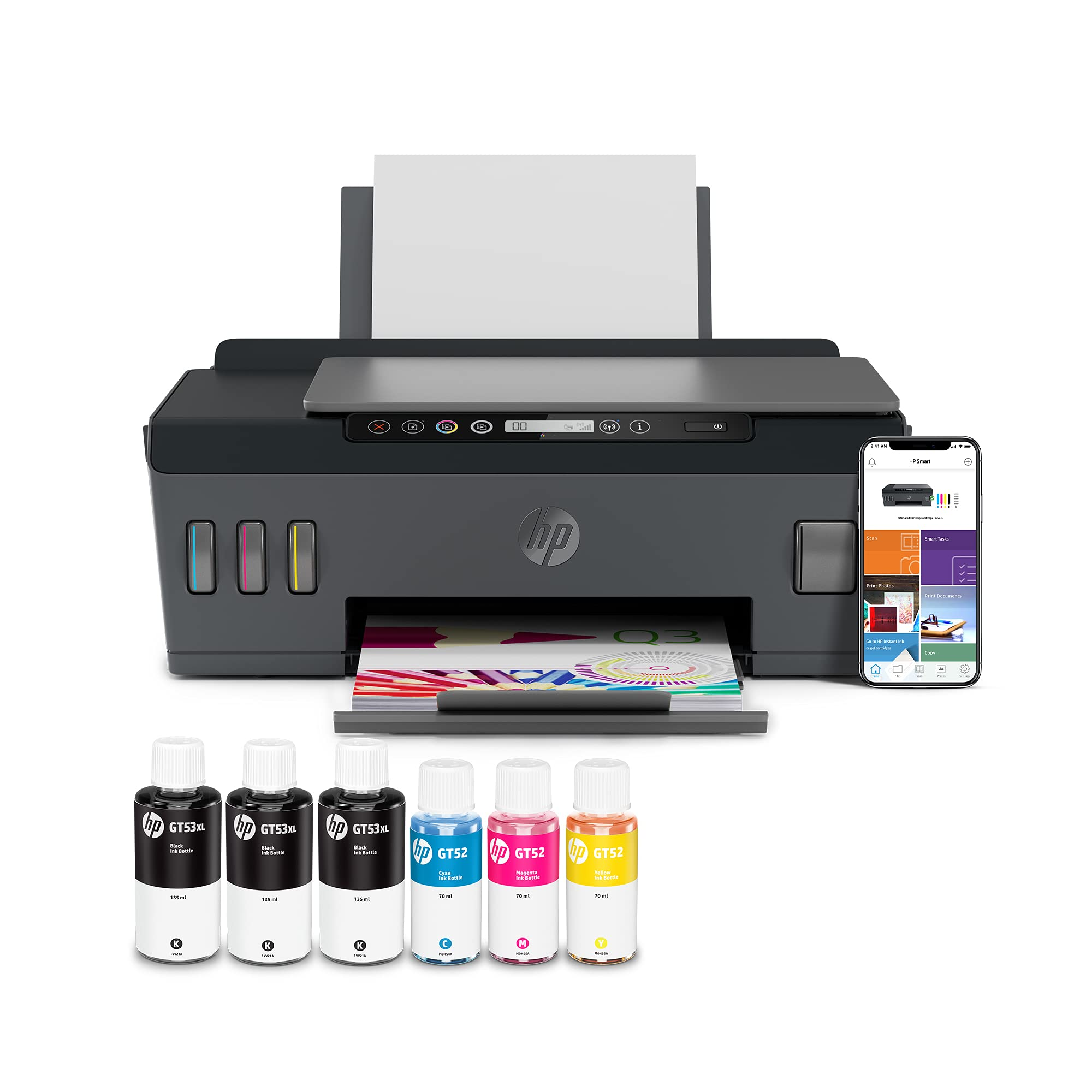 Tank Smart HP Netzwerkfähig WLAN Multifunktionsdrucker 515 Inkjet