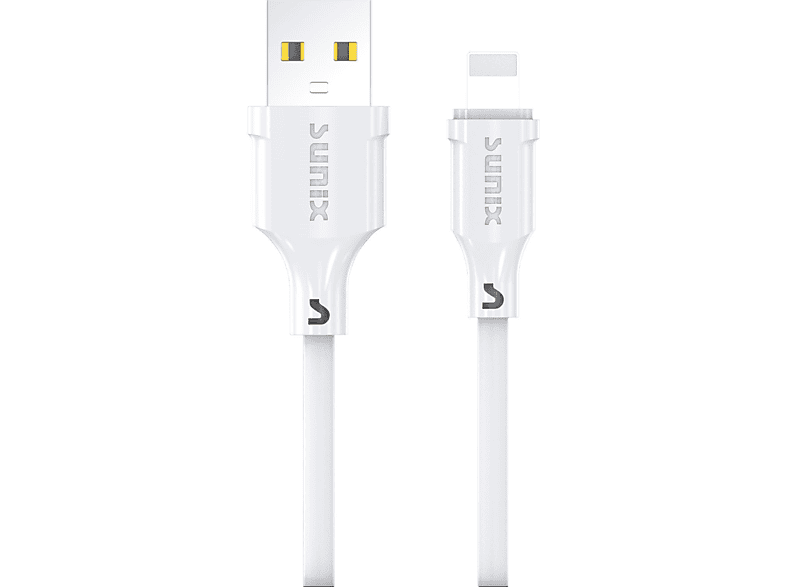 SUNIX SC-81 2.4A 2m iPhone, Ladekabel, Weiß