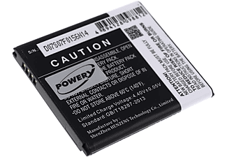 POWERY Akku für Samsung SM-J100H/DS Li-Ion Akku, 3.85 Volt, 1850mAh