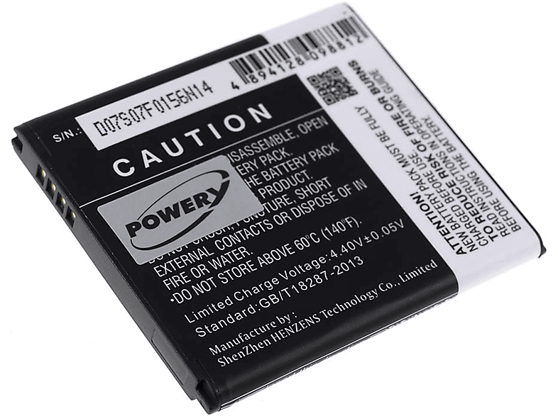 POWERY Akku für Samsung SM-J100F Li-Ion Akku, 3.85 Volt, 1850mAh