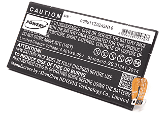 POWERY Akku für HTC Typ B2PZF100 Li-Polymer Akku, 3.85 Volt, 3000mAh