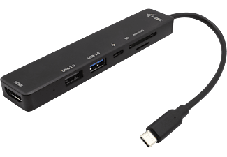 I-TEC C31TRAVELEASYDOCKPD Docking Station, Schwarz