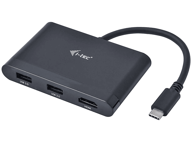 I-TEC C31DTPDHDMI Video Adapter, Schwarz