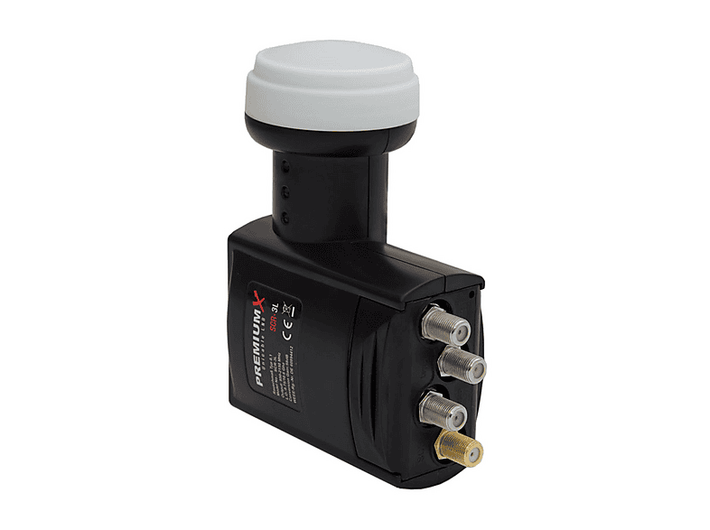 PREMIUMX Unicable LNB SCR-3L Sat 4 Unicable + 3 Legacy 7 Teilnehmer DVB ...
