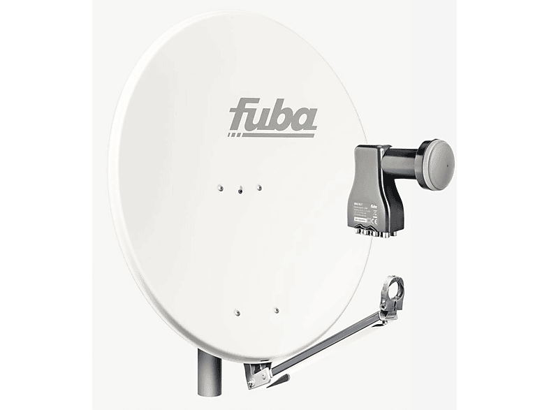 FUBA DAL 808 Sat Anlage Spiegel DEK LNB) 817 Octo Sat W 8 Schüssel Antenne (80 cm, Anlage Teilnehmer LNB Octo