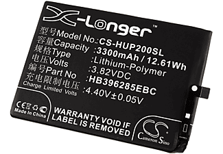 POWERY Akku für Huawei EML-TL00 Li-Polymer Akku, 3.82 Volt, 3300mAh