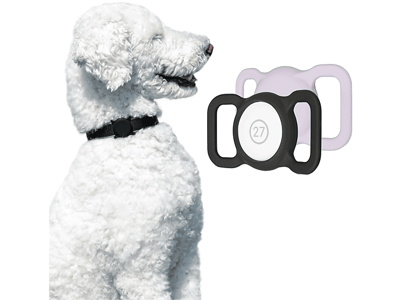 ARTWIZZ PetStrap Befestigung von Apple AirTag als Halsband GPSTracker