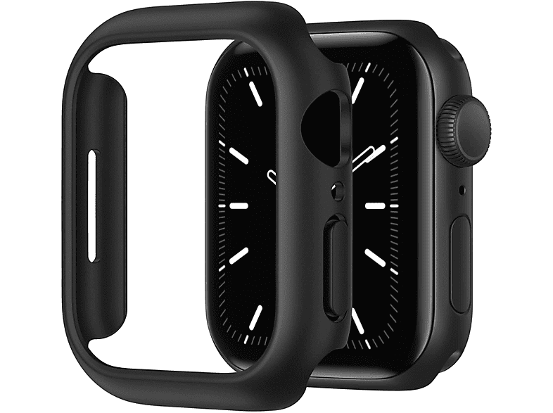 INF Apple Watch 7 / 8 Hülle PC Schwarz (45 mm) Schutzhülle(für Apple Watch 7)