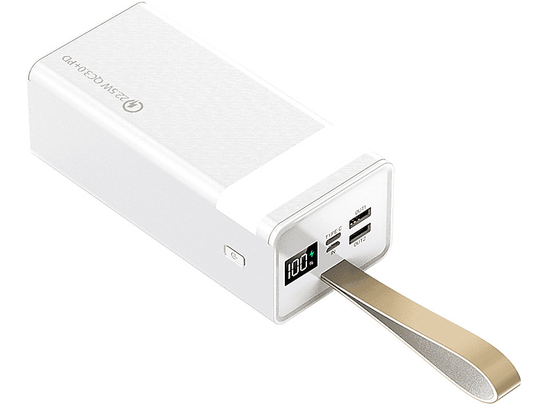 BRIGHTAKE HZDT555 Powerbank 20000mAH Weiß SATURN