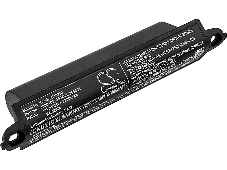 POWERY Akku Akku, für 359495 Li-Ion 2330mAh Bose Volt, 11.1 Typ