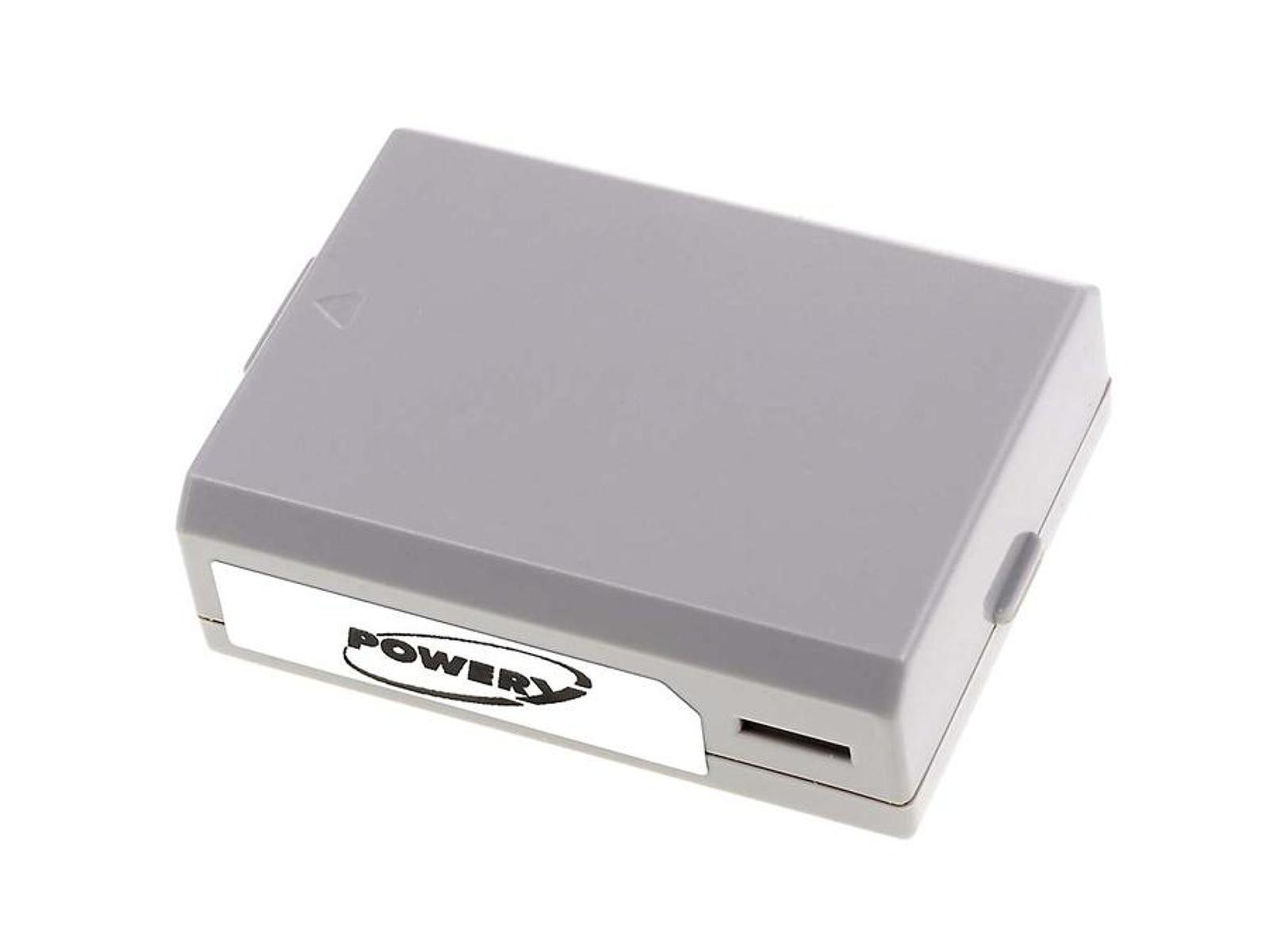 Batería rectangular gris con el logo POWERY sobre fondo blanco.