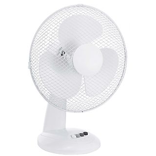 Ventilador de sobremesa - JOCCA 1464DM, 40 W, 3 velocidades, Blanco