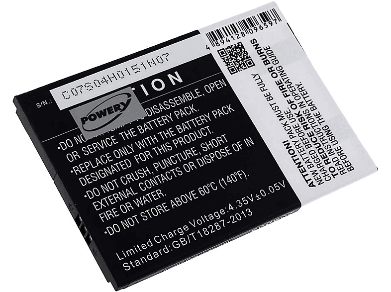 Akku Passend Für Mobistel Cynus F4 Mit 1500 MAh Li-Ion (kein Original - Foto 2