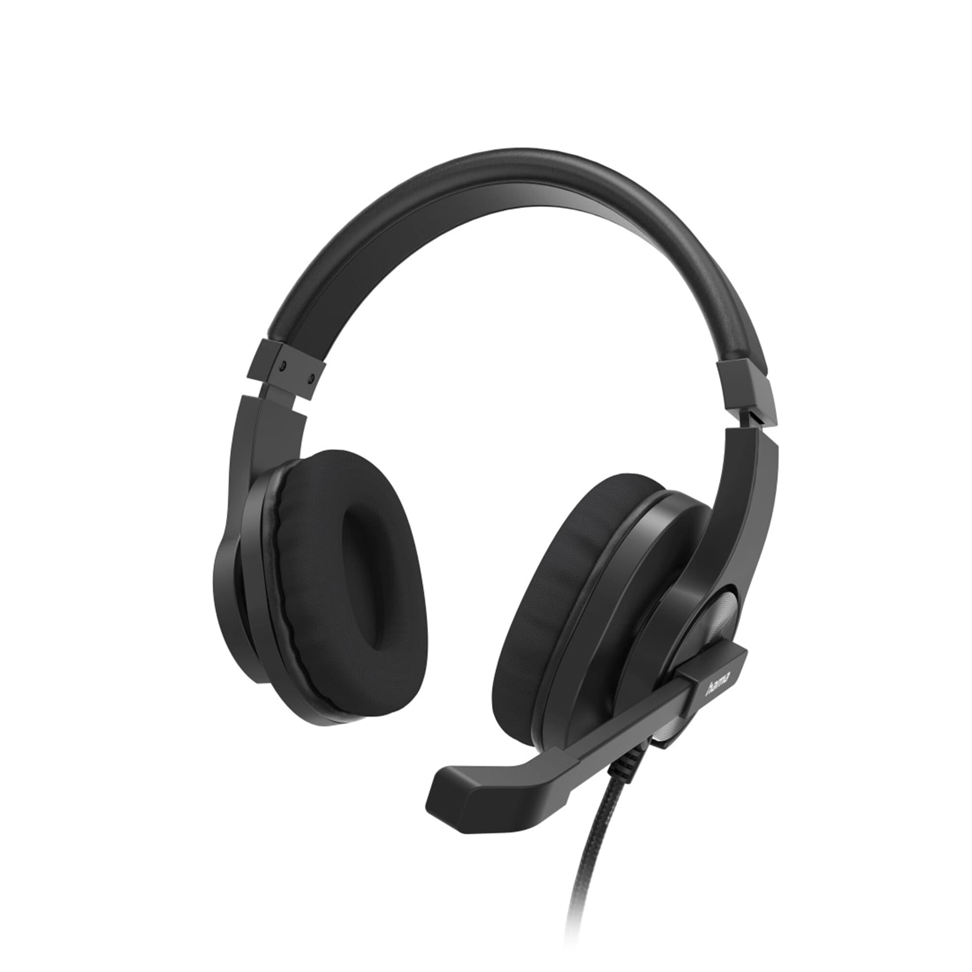 Schwarz HAMA Headset Over-ear V2, HS-P350