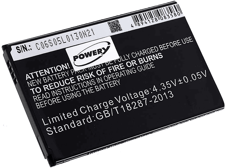 POWERY Akku für Samsung SM-N7502 Li-Ion Akku, 3.8 Volt, 1800mAh
