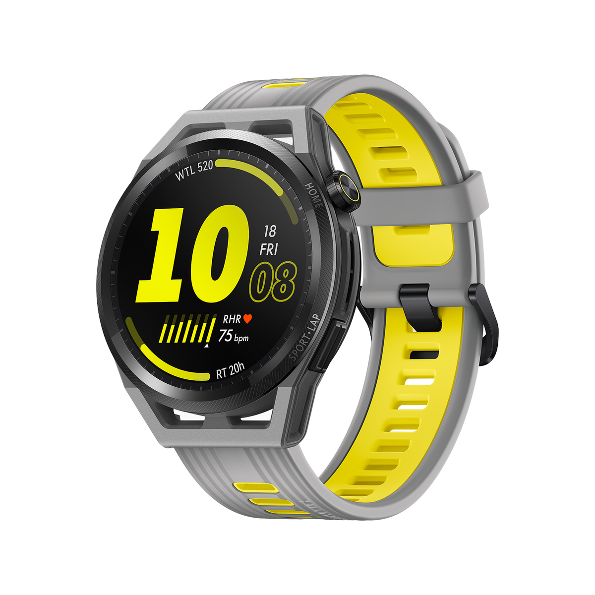 HUAWEI Runner grau Fiber Smartwatch Watch mm, Silikon, GT Polymer 140-210