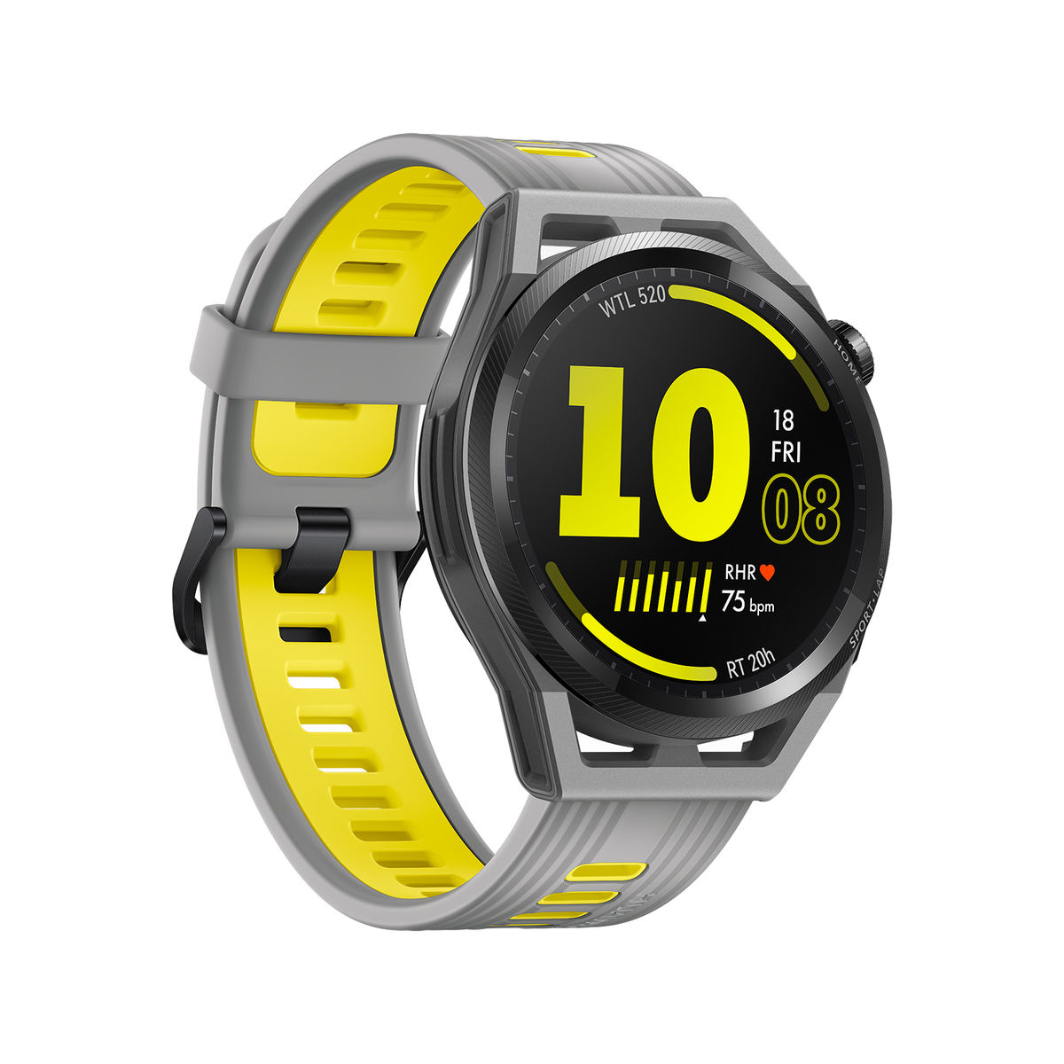 Polymer HUAWEI Silikon, grau Runner GT Fiber Watch mm, 140-210 Smartwatch