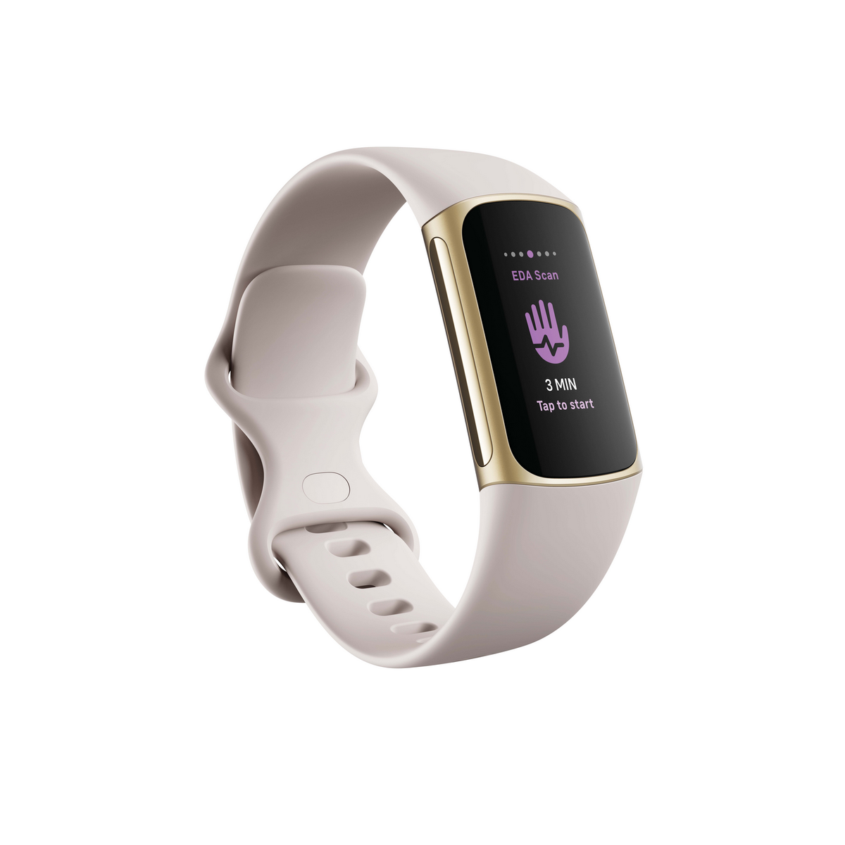 FITBIT Charge 5, White Tracker, Fitness L, Lunar S