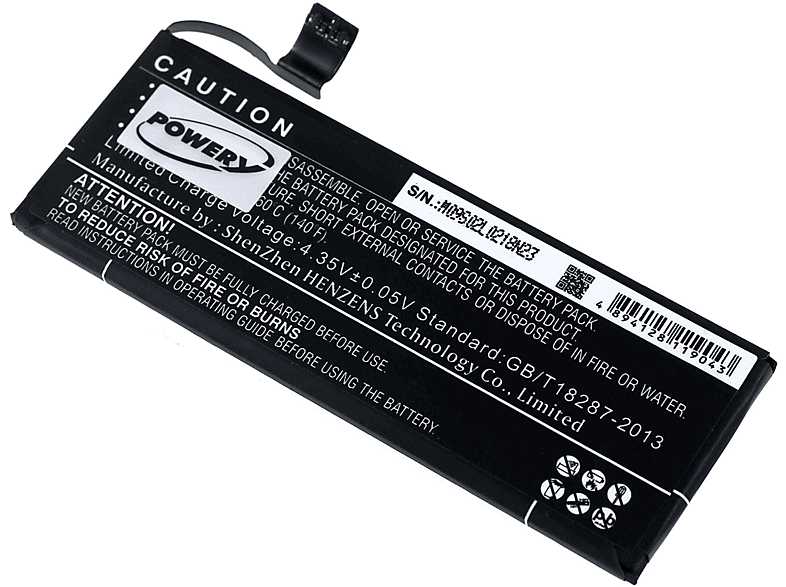 für POWERY Li-Polymer Apple 1620mAh Typ Akku, Akku 3.82 Volt, 616-00106