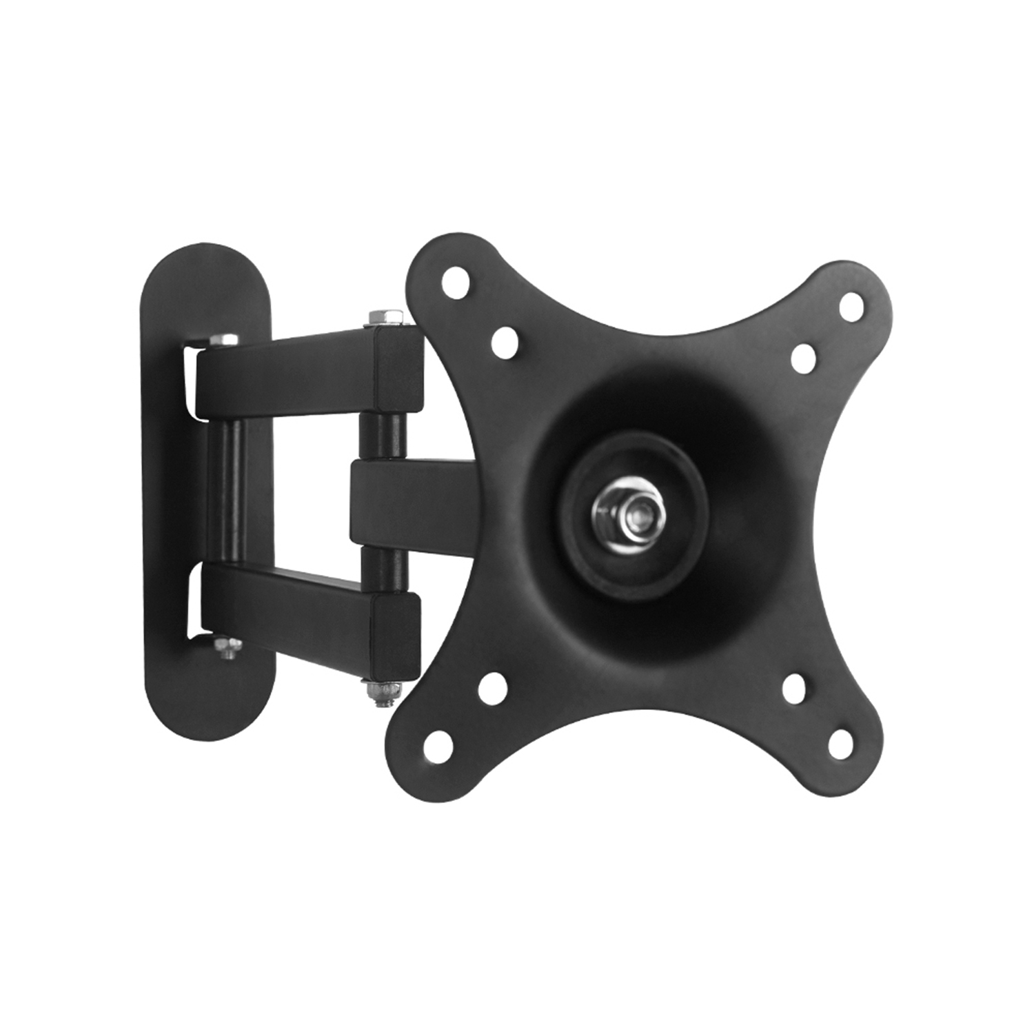 Soporte de TV - Soporte TV Articulado Orientable Rotativo de Pared 10-26 pulgadas 10Kg Toplok TOPLOK, 10 ", 26 ", 75 x 75 mm, 100 x 100 mm, Negro