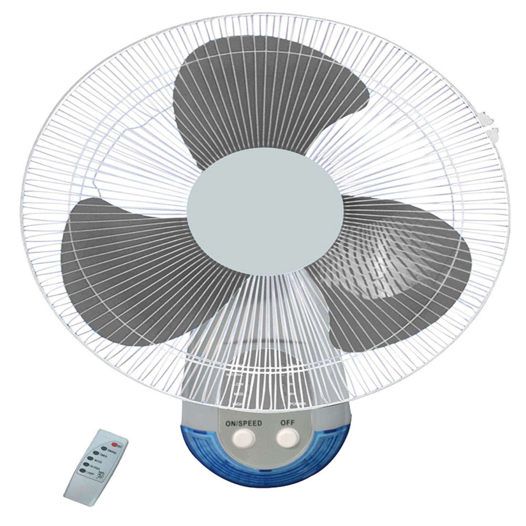 Ventilador de pared MUR 45W con mando;1MORE, Blanco