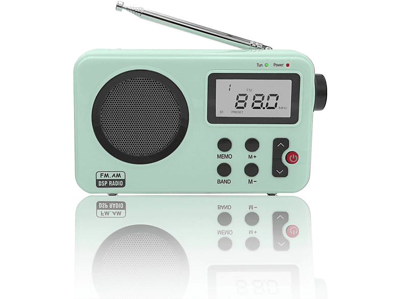Tendak Mini Radio Portatil Pequeña, Transistores FM/AM con