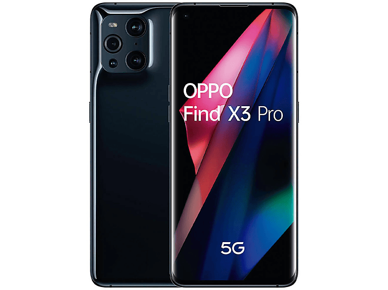 Oppo Find X3 Pro 12G + 256GB 5G Teléfono móvil Snapdragon 888 6.7'AMOLED  120Hz Pantalla 4500mAh 65W Super VOOC 50MP+50MP NFC Global Warranty  Teléfono celular por (tecnología Real Star (azul AGG) 