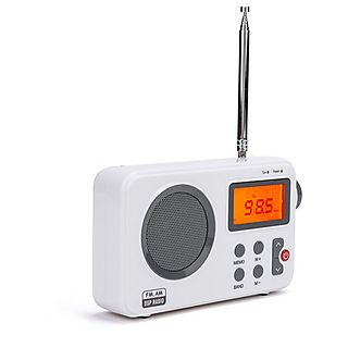 Radio Portátil  - AB1904-FM NK, Blanco