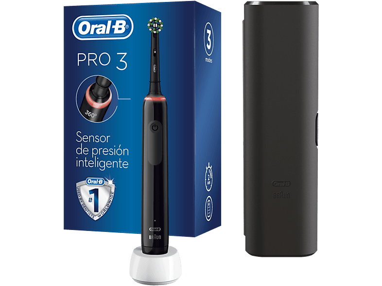 ORAL-B Pro 3 3500 Elektrische Zahnbürste schwarz