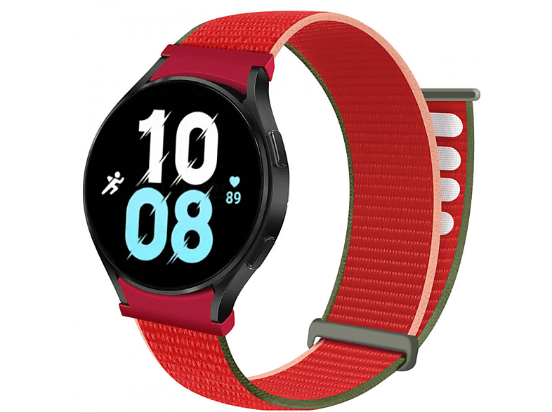 No-Gap, Strawberry Watch 5 (44mm), Smartband, Galaxy Nylon CASEONLINE Samsung,