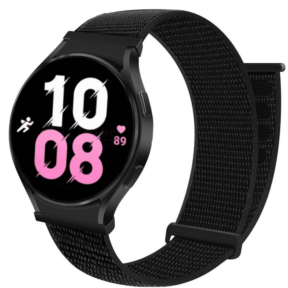 CASEONLINE Nylon No-Gap, Watch Black Samsung, 5 Galaxy (40mm), Dark Smartband