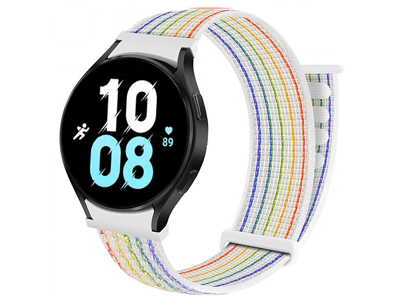 Smartband, Galaxy No-Gap, 5 Pride Nylon Watch Samsung, CASEONLINE Edition (44mm),